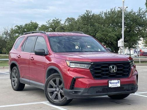 Radiant Red II 2023 Honda Pilot 2WD Sport