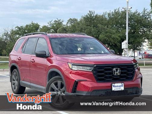 Radiant Red II 2023 Honda Pilot 2WD Sport