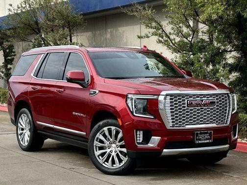 Volcanic Red Tintcoat 2023 GMC Yukon Denali