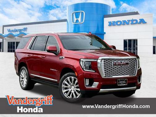 Volcanic Red Tintcoat 2023 GMC Yukon Denali