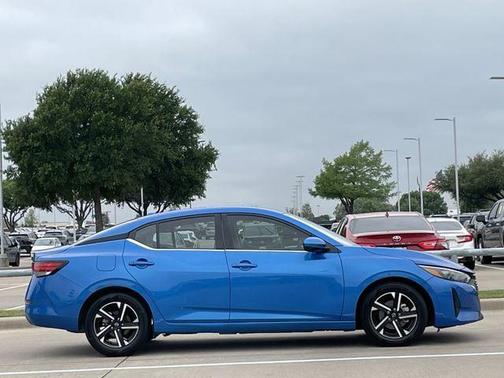 Electric Blue 2025 Nissan Sentra SV