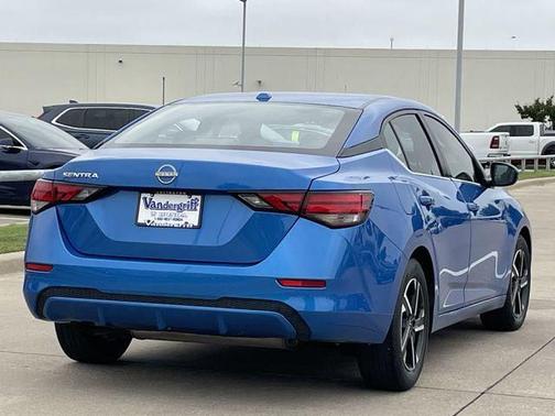 Electric Blue 2025 Nissan Sentra SV