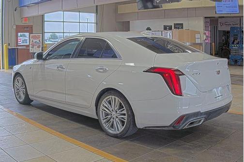 Crystal White Tricoat 2020 Cadillac CT4 Premium Luxury