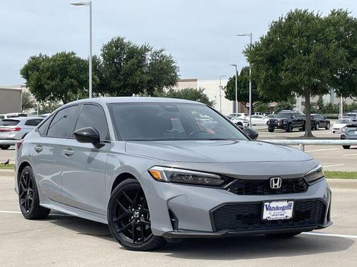 Urban Gray Pearl 2025 Honda Civic Sport