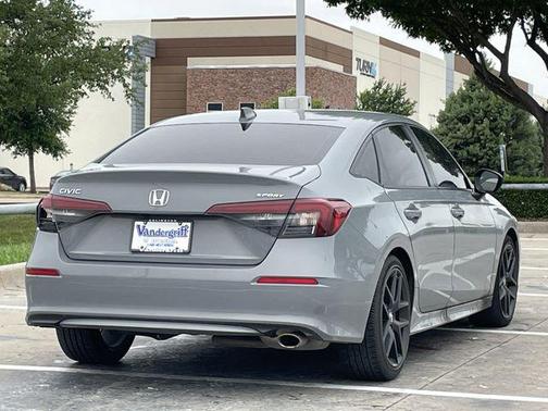 Urban Gray Pearl 2025 Honda Civic Sport