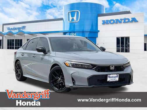 Urban Gray Pearl 2025 Honda Civic Sport