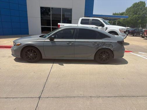Urban Gray Pearl 2025 Honda Civic Sport