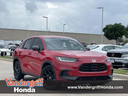 Milano Red 2023 Honda HR-V AWD Sport