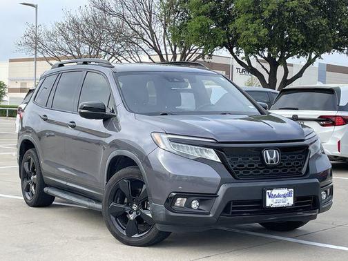 Gray 2021 Honda Passport AWD Elite