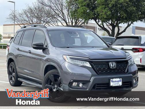 Gray 2021 Honda Passport AWD Elite
