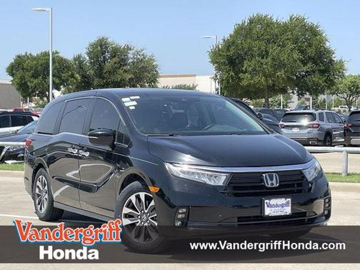 Crystal Black Pearl 2021 Honda Odyssey EX-L