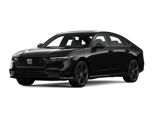 Crystal Black Pearl 2024 Honda Accord Hybrid Sport-L