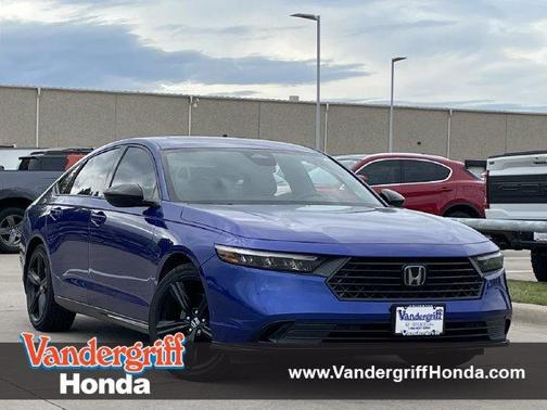 Crystal Black Pearl 2024 Honda Accord Hybrid Sport-L