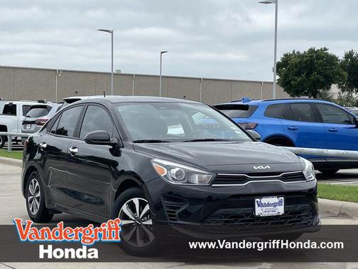 Aurora Black 2023 Kia Rio S