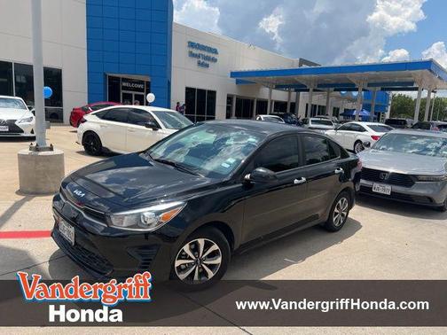 Aurora Black 2023 Kia Rio S