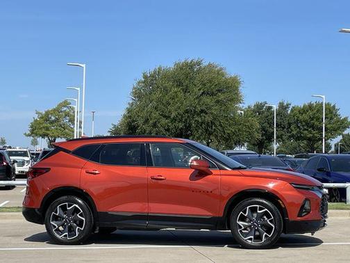 Cayenne Orange Metallic 2021 Chevrolet Blazer RS