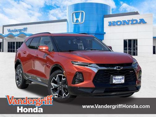 Cayenne Orange Metallic 2021 Chevrolet Blazer RS