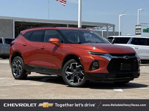 Cayenne Orange Metallic 2021 Chevrolet Blazer RS