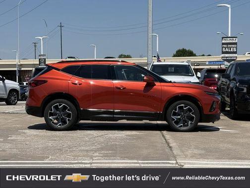 Cayenne Orange Metallic 2021 Chevrolet Blazer RS