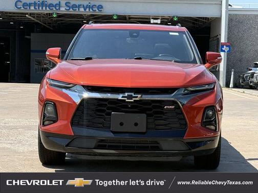 Cayenne Orange Metallic 2021 Chevrolet Blazer RS