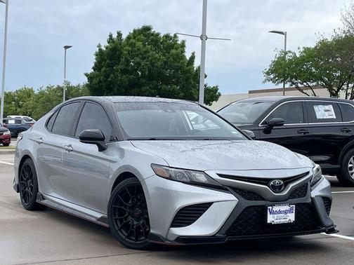 Celestial Silver/Midnight Black Metallic 2020 Toyota Camry TRD