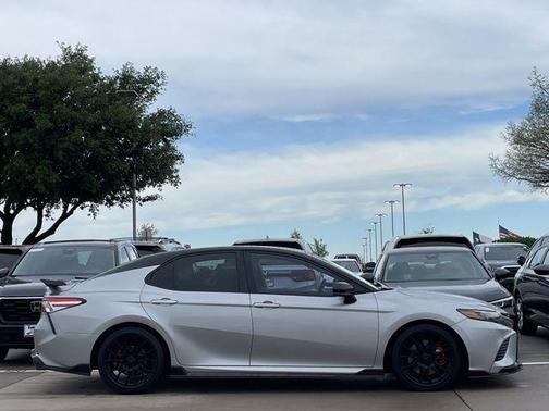 Celestial Silver/Midnight Black Metallic 2020 Toyota Camry TRD