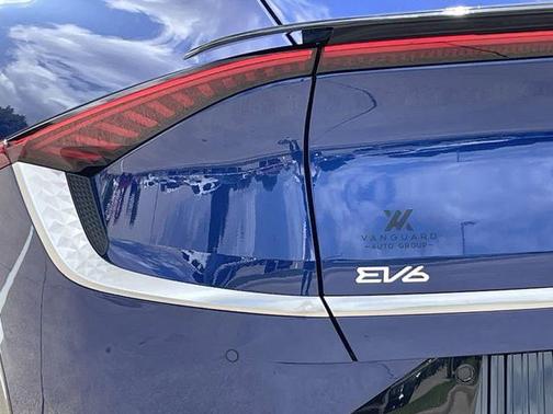 Yacht Blue 2024 Kia EV6 Wind