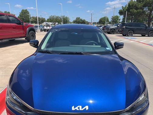 Yacht Blue 2024 Kia EV6 Wind