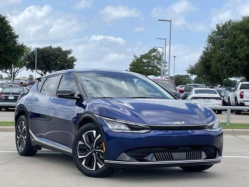 Yacht Blue 2024 Kia EV6 Wind
