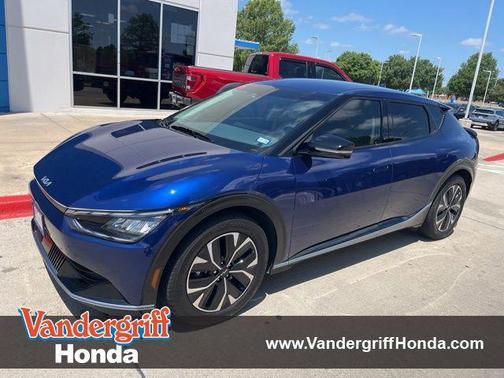 Yacht Blue 2024 Kia EV6 Wind