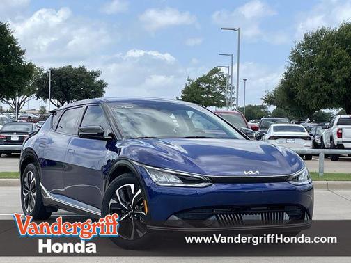 Yacht Blue 2024 Kia EV6 Wind