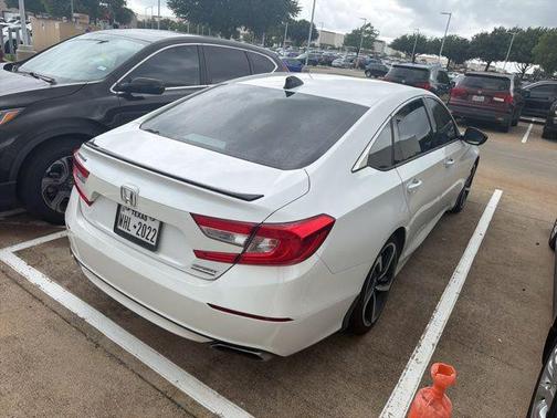 Platinum White Pearl 2021 Honda Accord Sport SE 1.5T