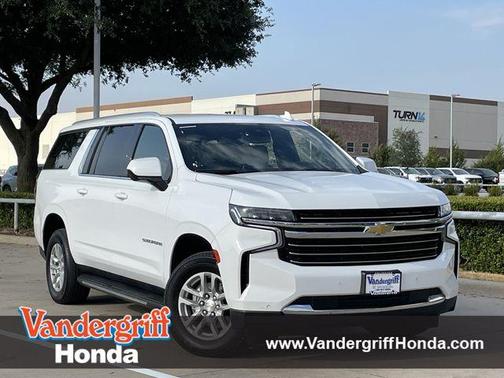 Summit White 2024 Chevrolet Suburban LT
