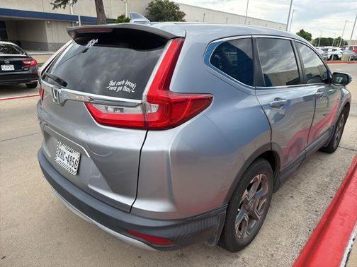Lunar Silver Metallic 2018 Honda CR-V EX-L
