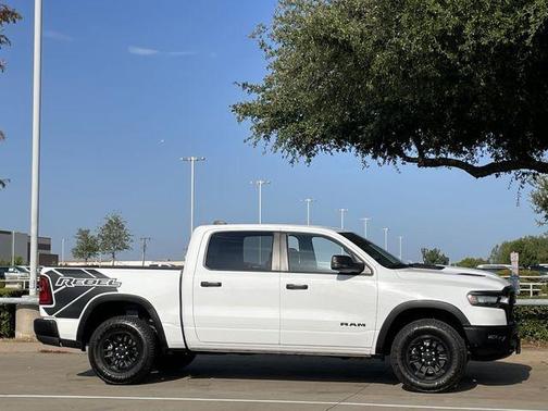 Bright White 2025 RAM 1500 Rebel