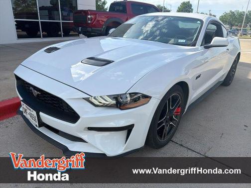 Oxford White 2022 Ford Mustang EcoBoost