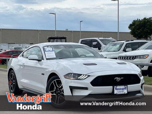 Oxford White 2022 Ford Mustang EcoBoost