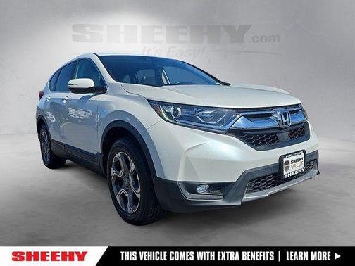 Platinum White Pearl 2019 Honda CR-V EX
