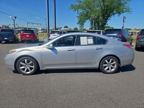 Silver Moon 2013 Acura TL Technology