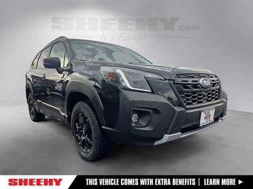 Crystal Black Silica 2023 Subaru Forester Wilderness