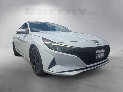 Quartz White 2021 Hyundai ELANTRA SEL