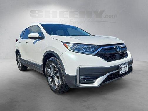 Platinum White Pearl 2021 Honda CR-V AWD EX-L