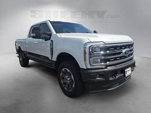 Star White Metallic Tri-Coat 2024 Ford F-250 King Ranch