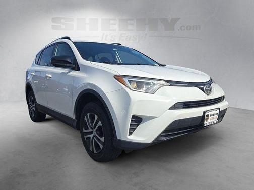 Super White 2017 Toyota RAV4 LE