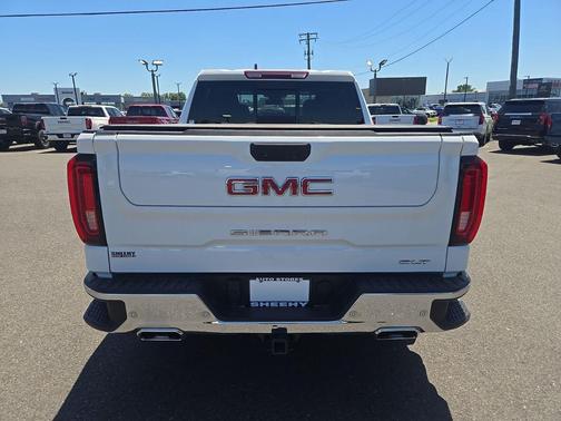 Summit White 2024 GMC Sierra 1500 SLT