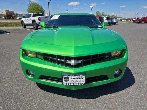 Synergy Green Metallic 2011 Chevrolet Camaro 1LT