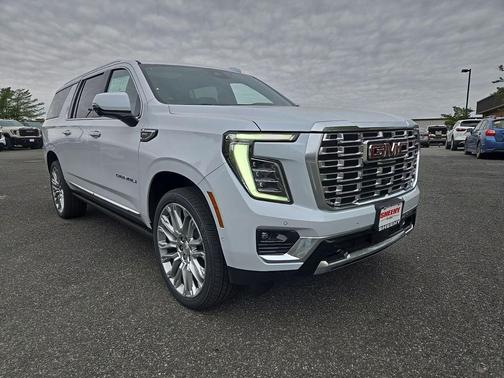 Glacier White Tricoat 2026 GMC Yukon XL Denali