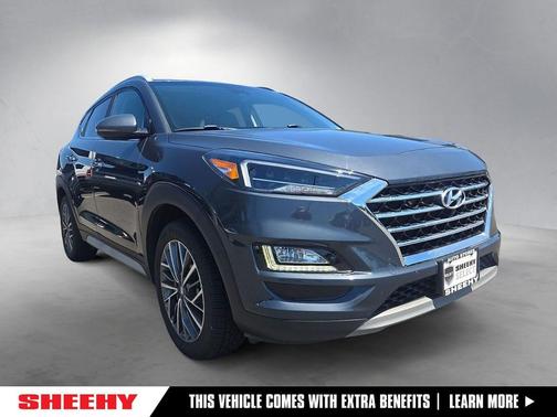 Dusk Blue 2021 Hyundai TUCSON Limited
