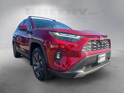 Ruby Flare Pearl 2025 Toyota RAV4 Hybrid Limited