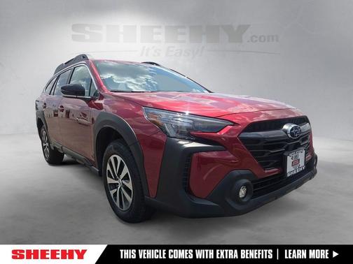 Crimson Red Pearl 2025 Subaru Outback Premium